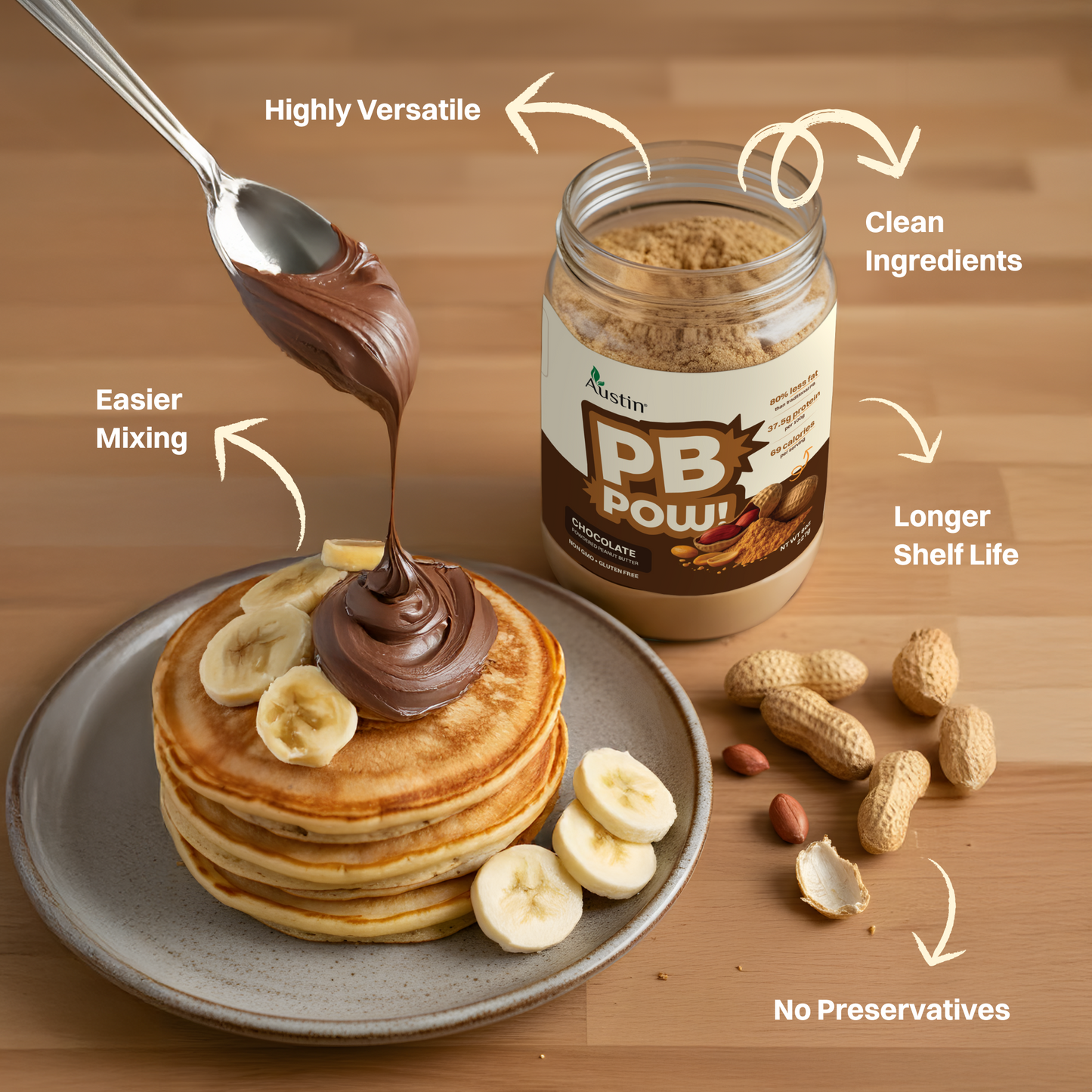 PBPow! - Chocolate